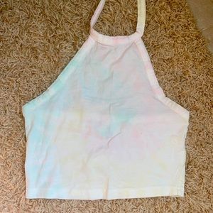 Pastel Me to We Halter Top